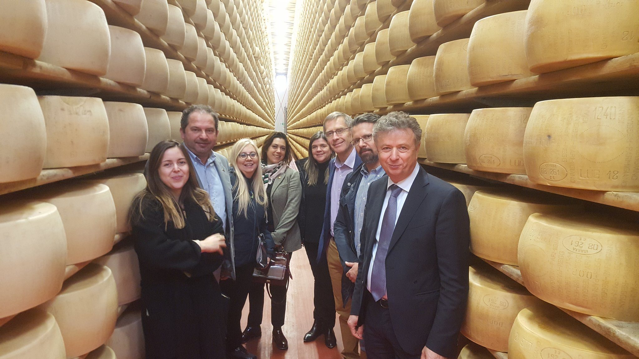 Delegazione IFAD in visita al Caseificio 4 madonne