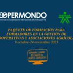Nuova collaborazione COOPERMONDO-SENA: "Pacchetto formativo per istruttori in gestione cooperativa e associazioni agricole"